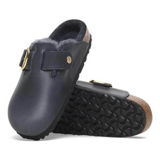BOSTON BIG BUCKLE CLOG MIDNIGHT