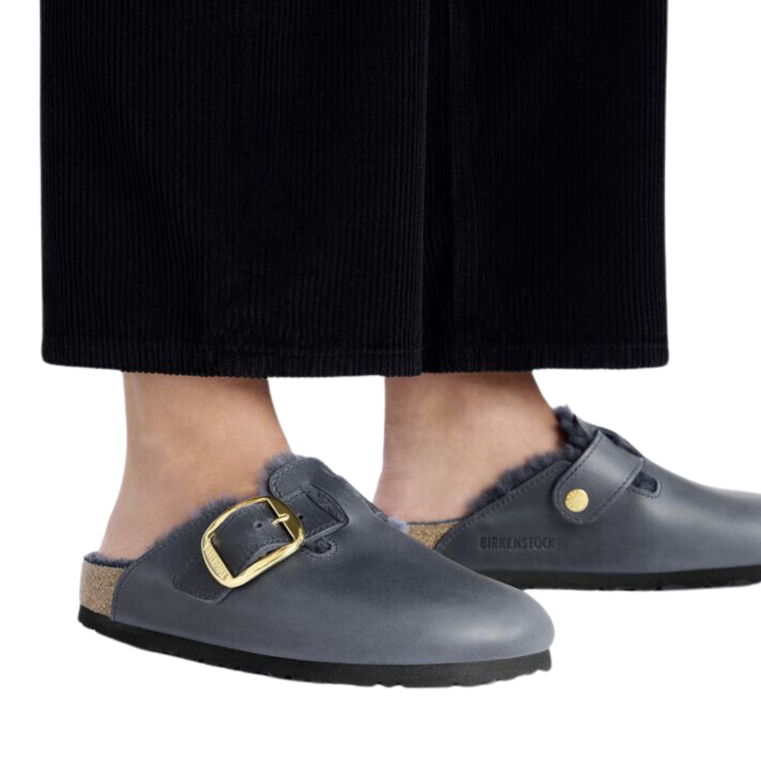 BOSTON BIG BUCKLE CLOG MIDNIGHT