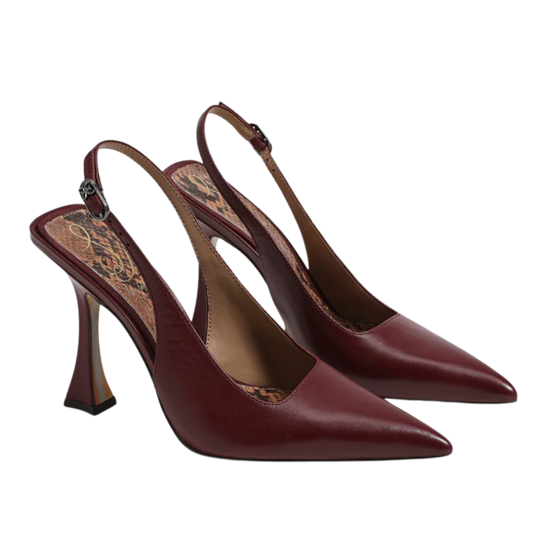 ODETTE HIGH HEEL SLING BACK CHIANTI