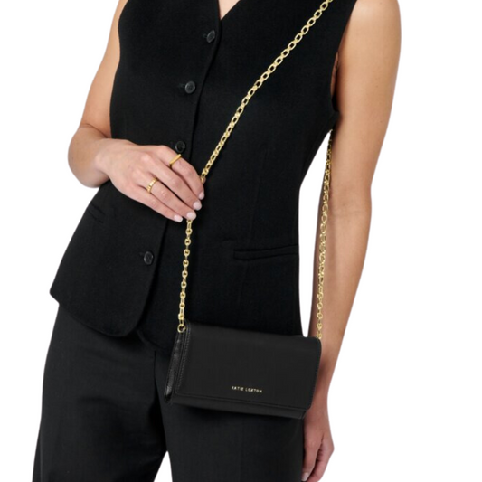 RUBI CHAIN CROSSBODY BLACK