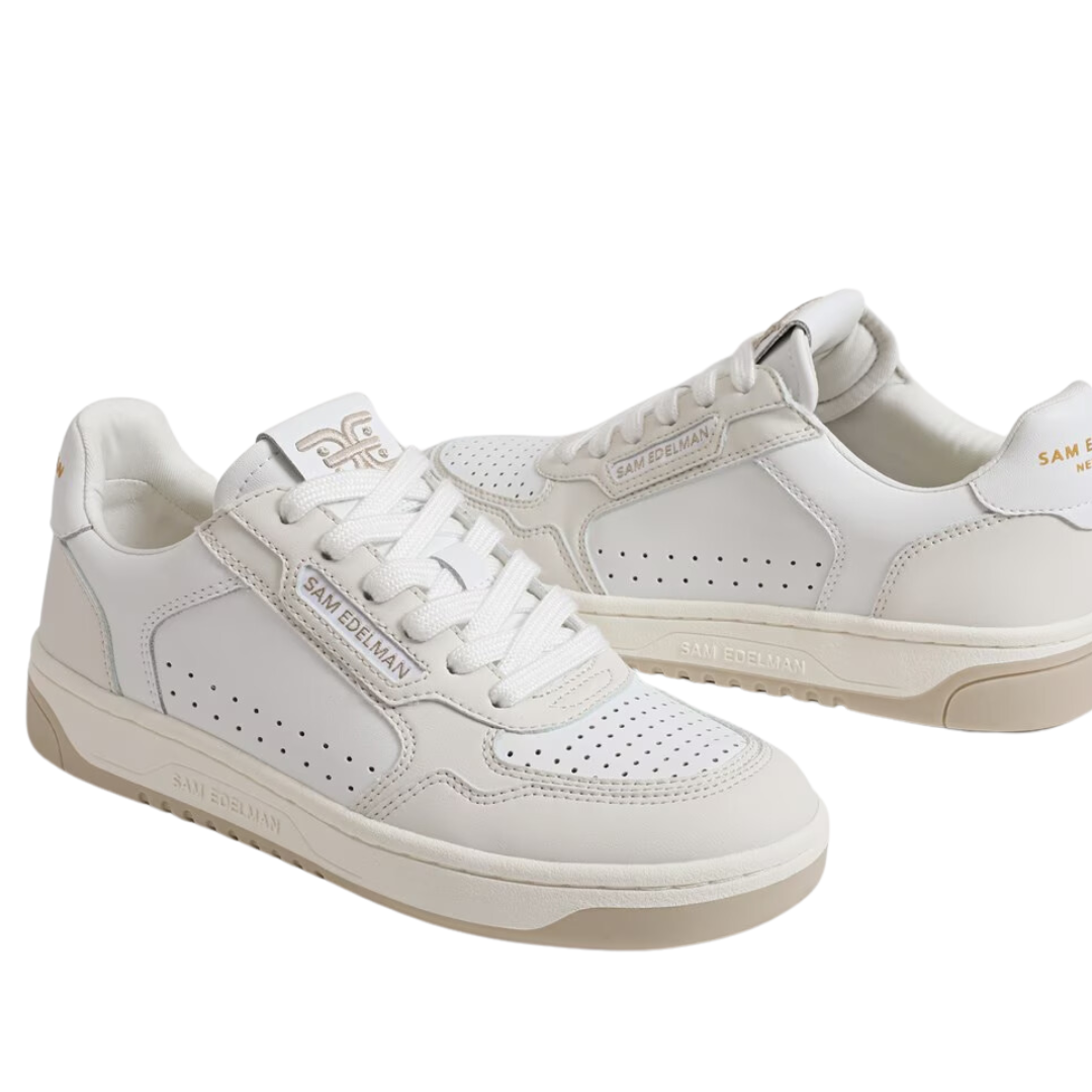 HARPER SNEAKER GOLD/WHITE