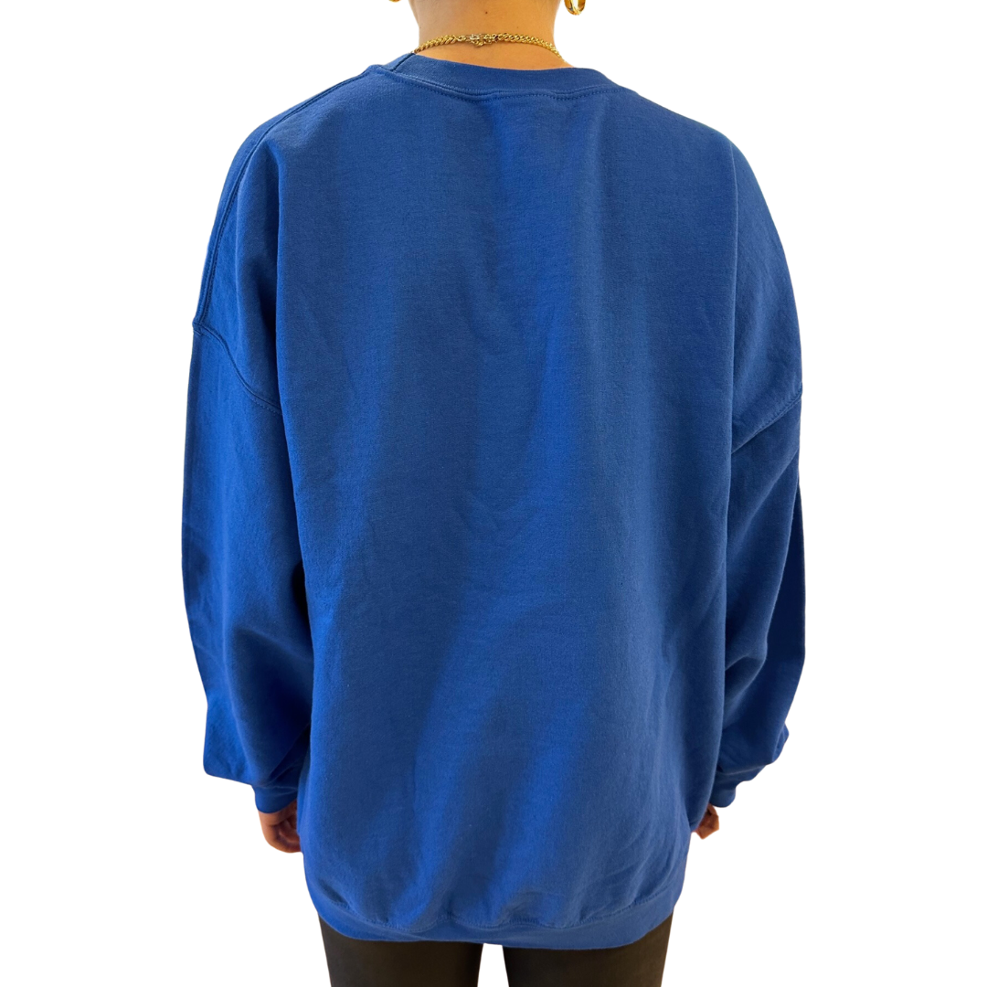 BILLS MICKEY CREW FLEECE ROYAL BLUE