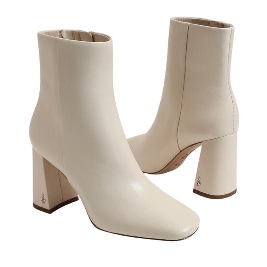 CODIE HEEL BOOTIE IVORY