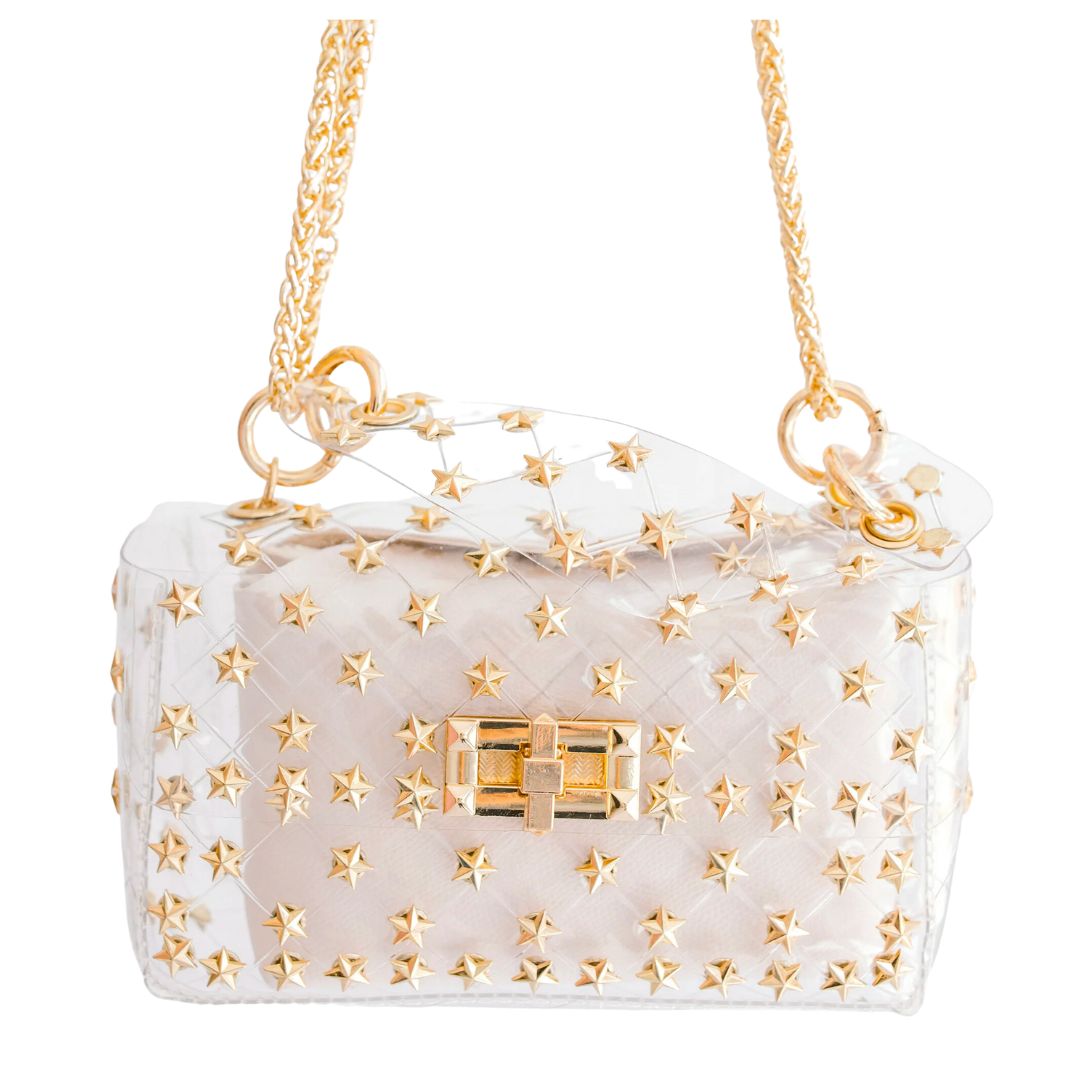 OFELIA STAR CLEAR HANDBAG