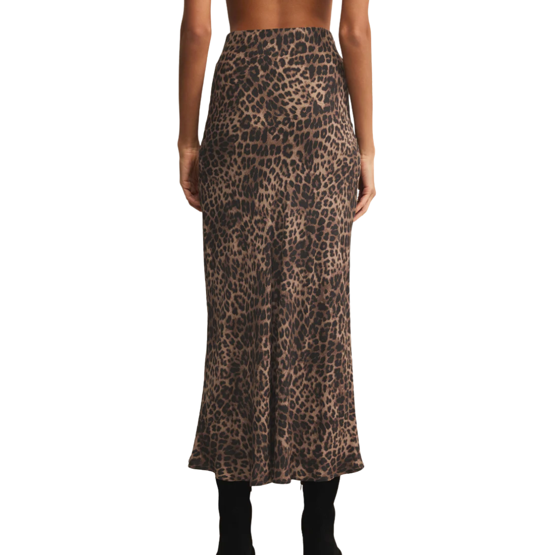 IZABEL LEOPARD SKIRT