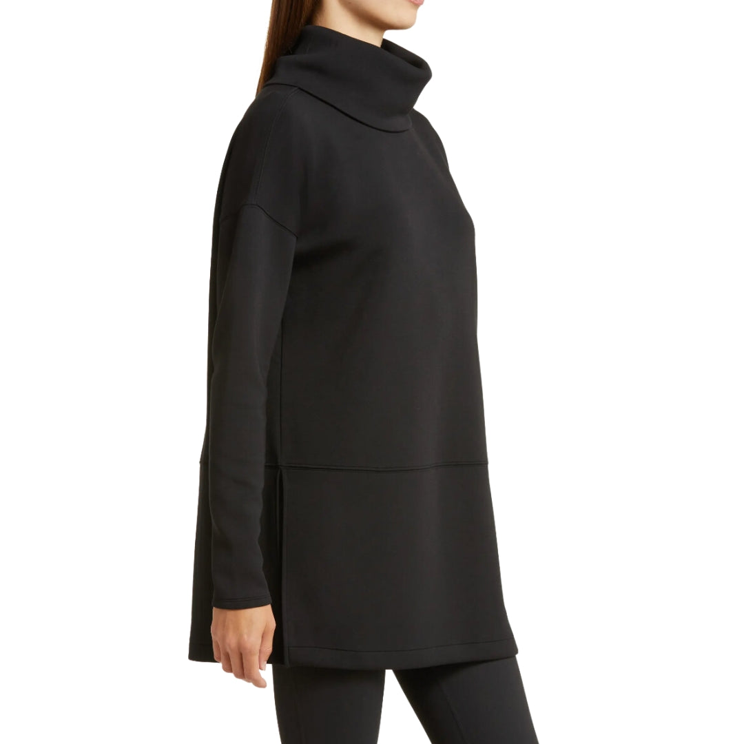 AIRESSENTIALS TURTLENECK TUNIC BLACK
