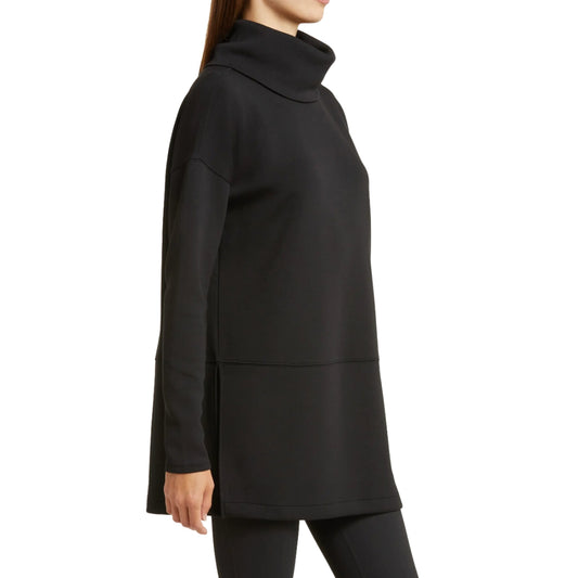 AIRESSENTIALS TURTLENECK TUNIC BLACK