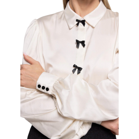 ARLY BOW BLOUSE