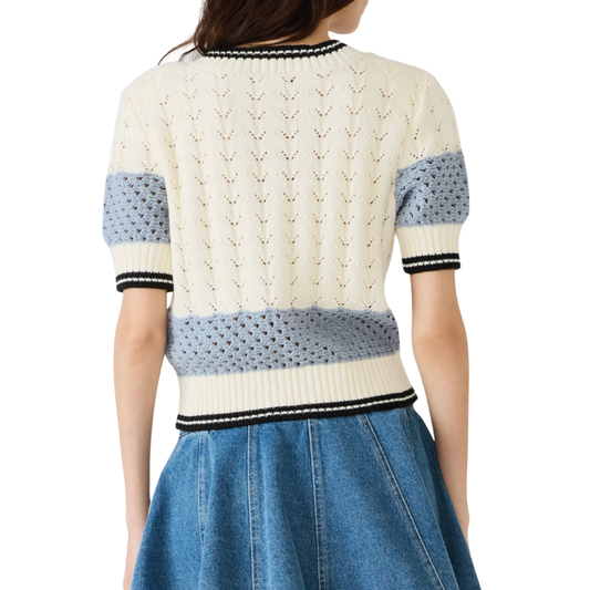 FIONA SWEATER CARDIGAN BLUE