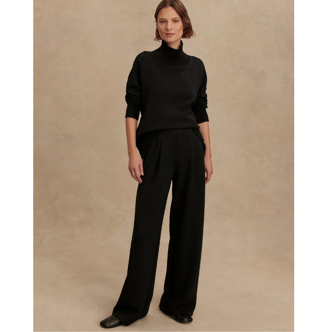 EXTRA WIDE LEG PANT 29.5" BLACK