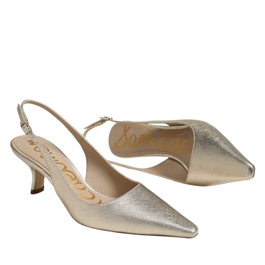 BIANKA SLING BACK GOLD