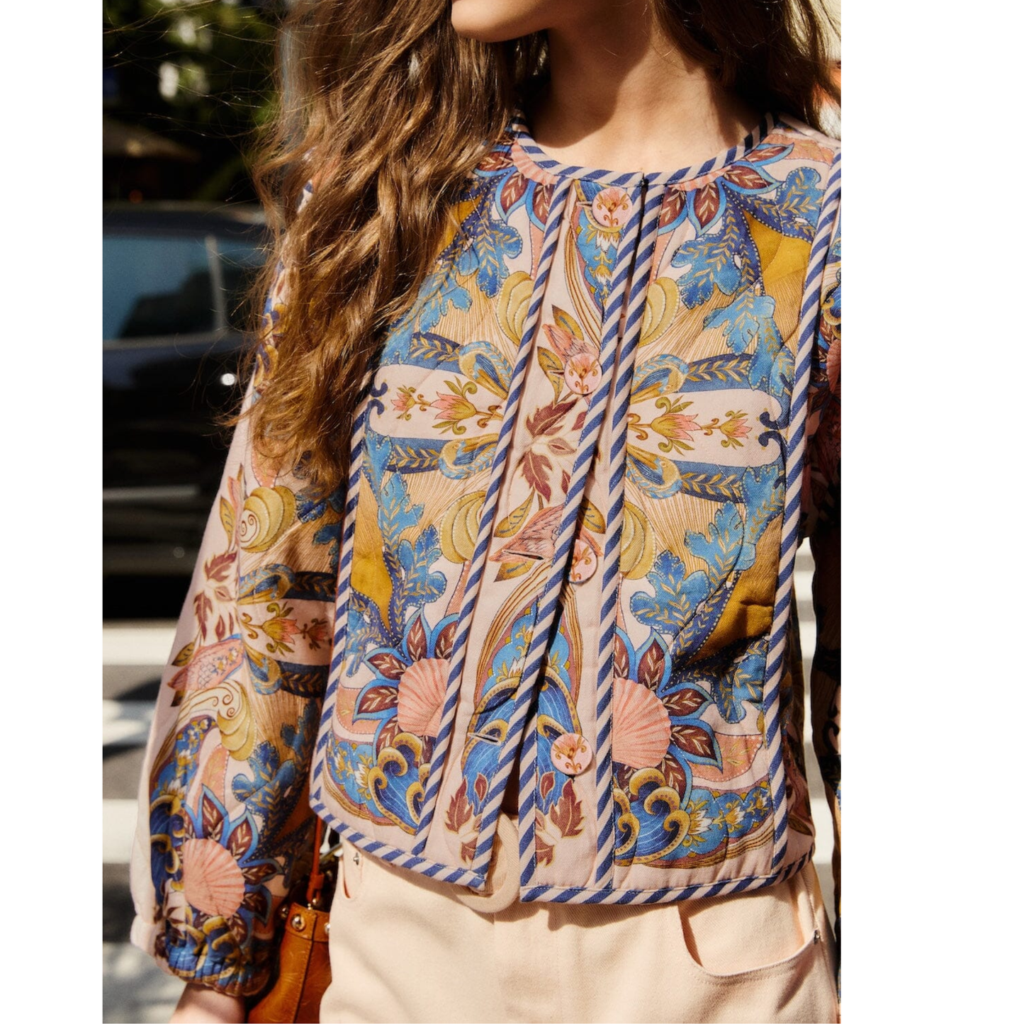 SEA GARDEN LONG SLEEVE JACKET