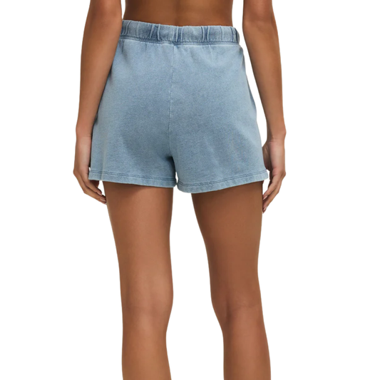HUNTER KNIT DENIM SHORT OCEAN AIR INDIGO