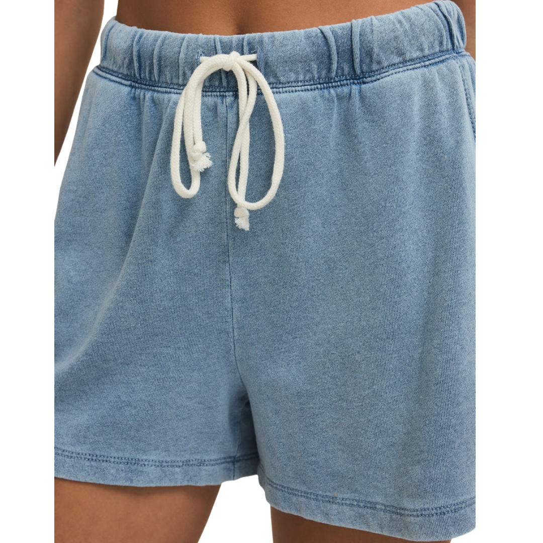 HUNTER KNIT DENIM SHORT OCEAN AIR INDIGO