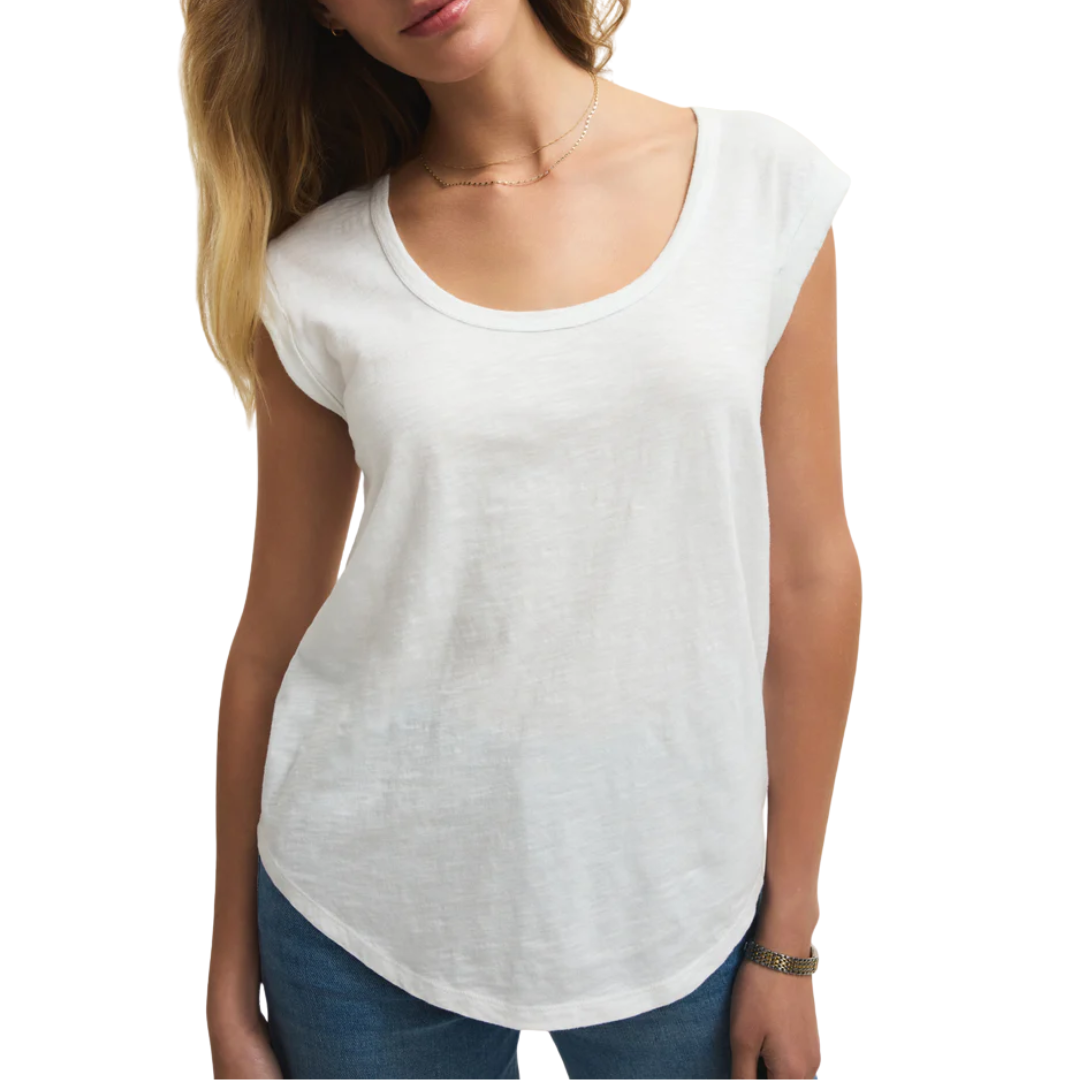 PER DIEM TEE WHITE