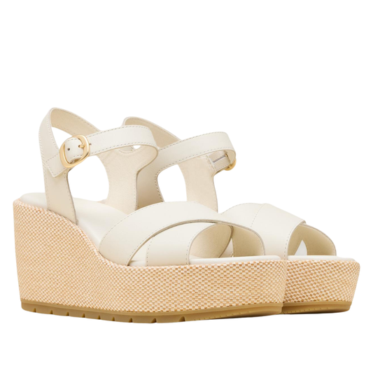 SUNPEAK WEDGE SANDAL CHALK