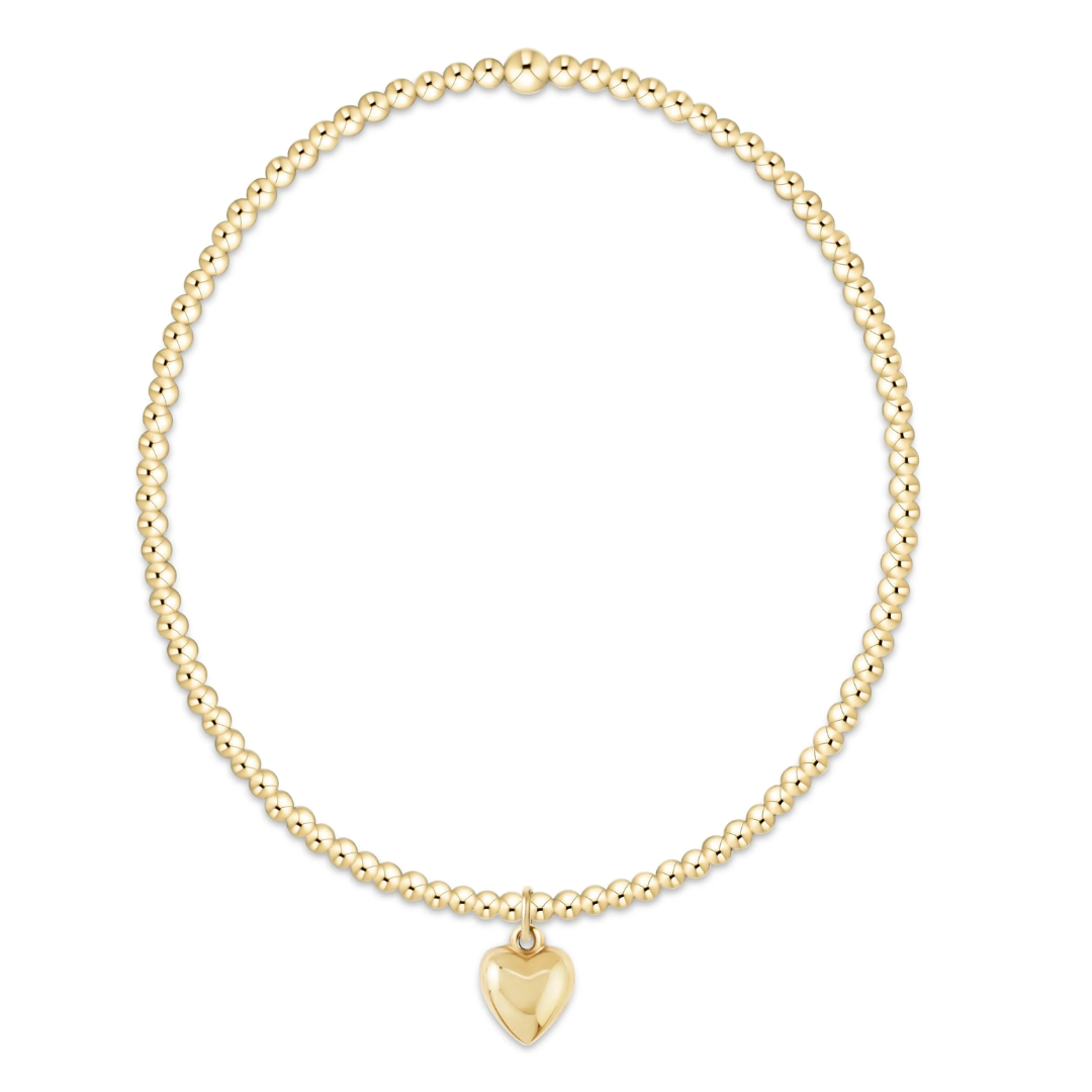 CLASSIC 2MM SMALL PLUSH CHARM BRACELET