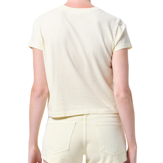 ADINE SHRUNKEN TEE LEMON