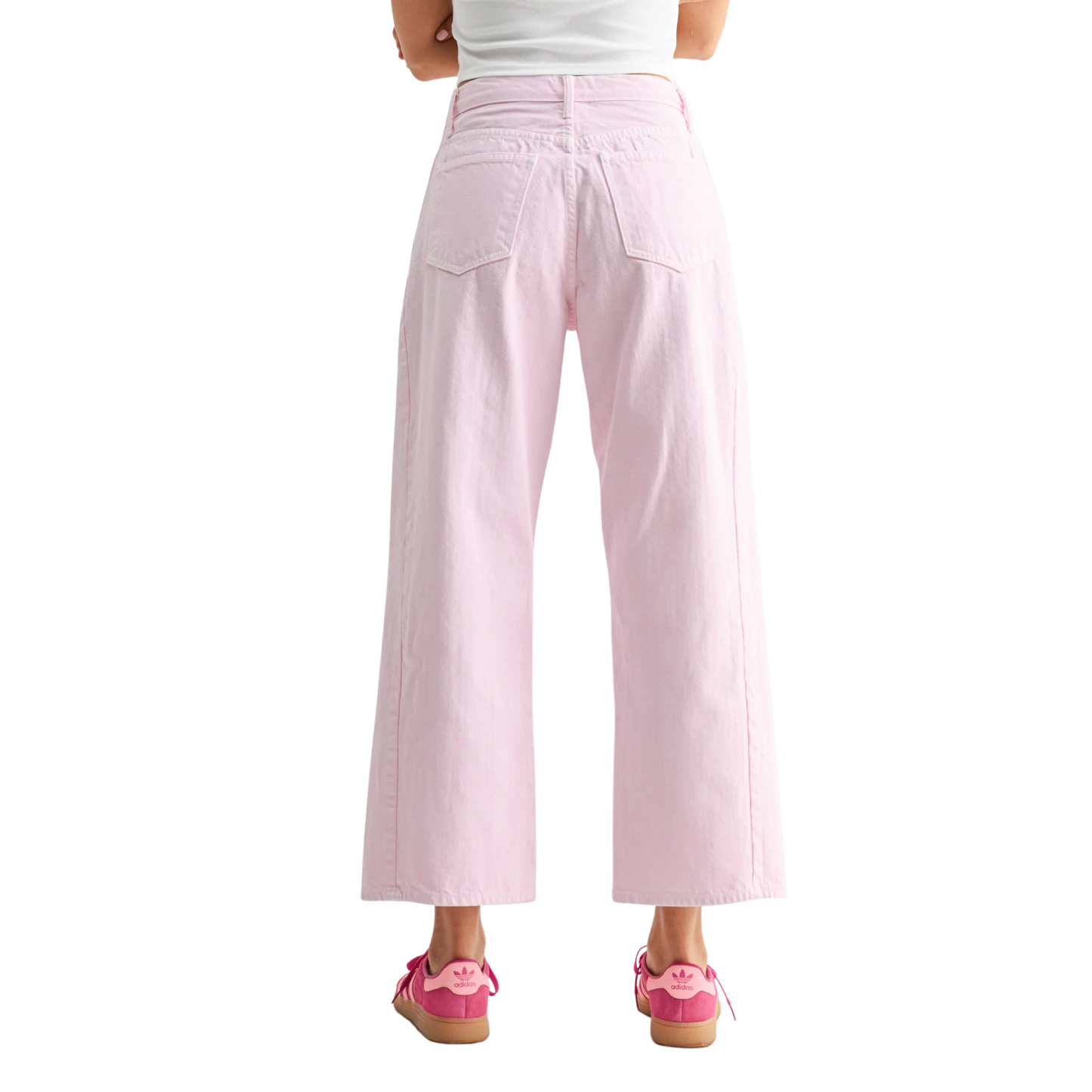 BARREL JEAN TWIST PINK