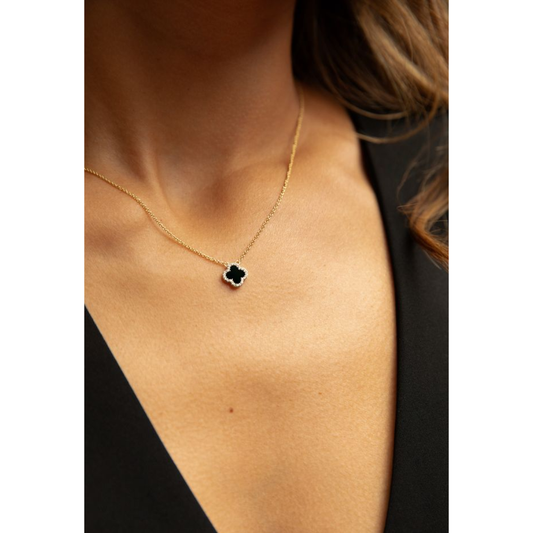 MINI ICON NECKLACE BLACK