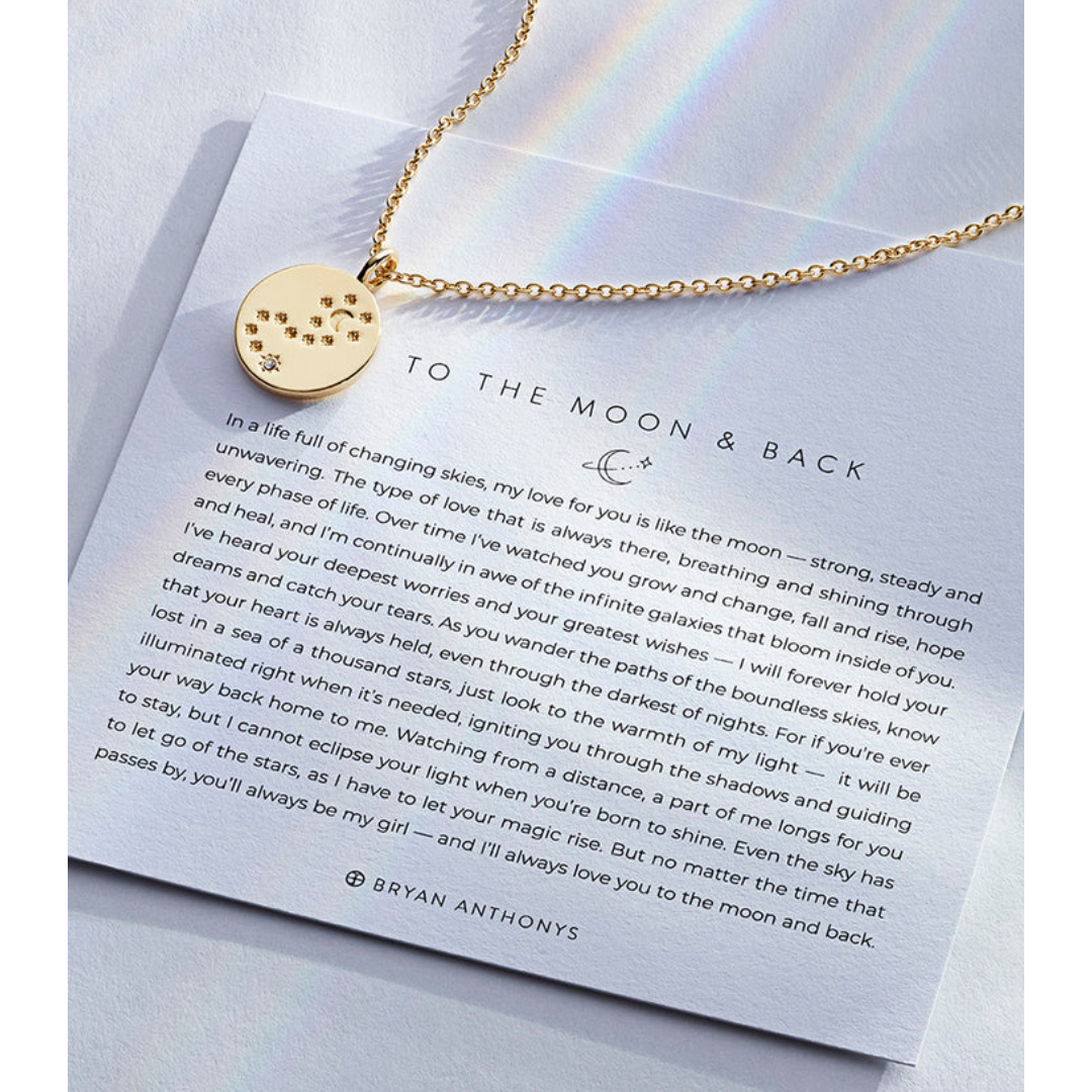 TO THE MOON & BACK NECKLACE