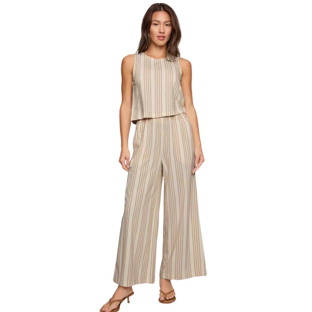 SLOANE KNIT STRIPED TANK CLOUD