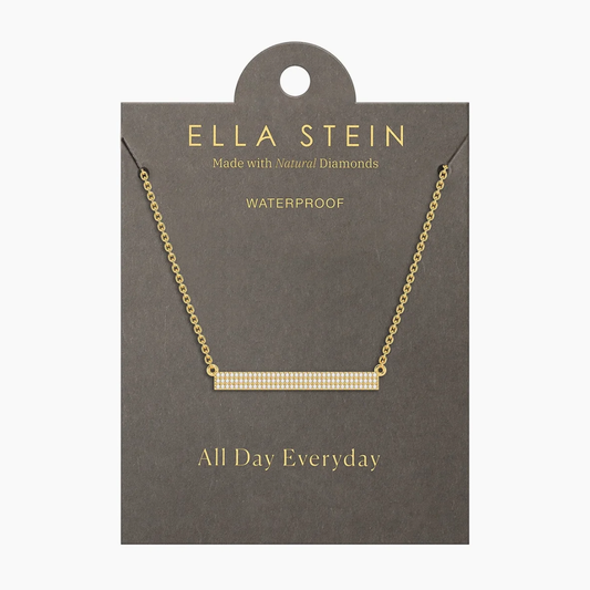 TELL ME STRAIGHT PENDANT NECKLACE