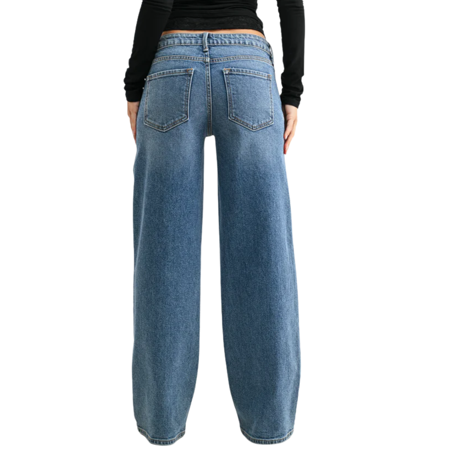 LOW RISE SLOUCHY VINTAGE WASH