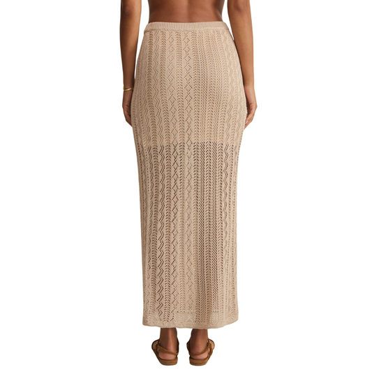 GLIMMER MIDI SKIRT