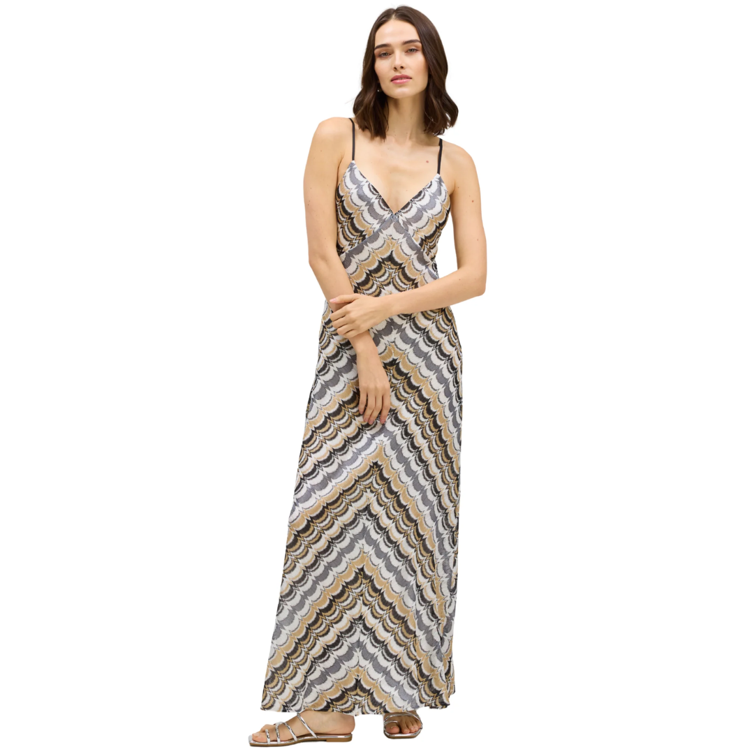NELLIE DRESS ZIG ZAG