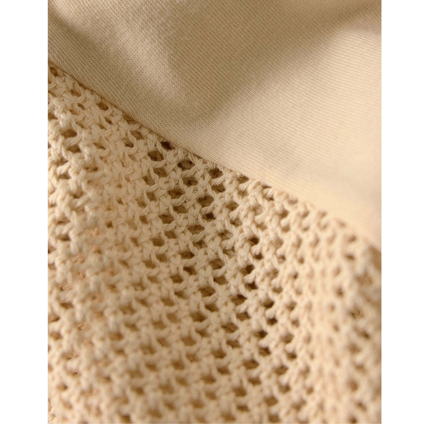 BANYAN CROCHET TOP ISLAND COCONUT