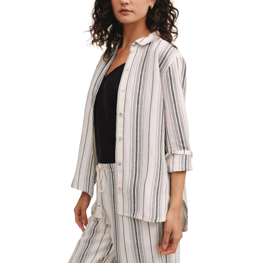 LONG SLEEVE CLASSIC BUTTONDOWN SHIRT BOARDWALK STRIPE