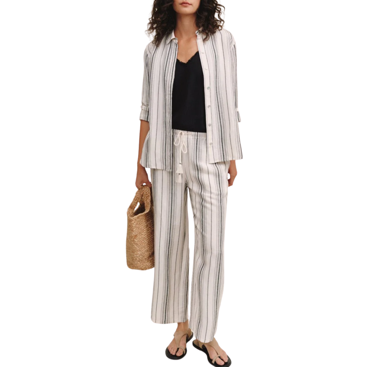 TASSEL CORD DRAWSTRING PANT BOARDWALK PANT