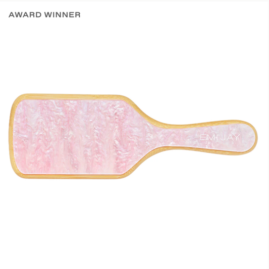 BAMBOO PADDLE BRUSH PINK SUGAR