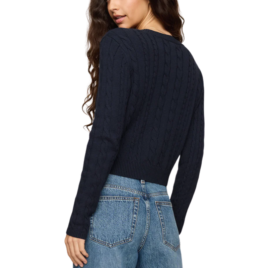 CERA LONG SLEEVE CARDIGAN ECLIPSE
