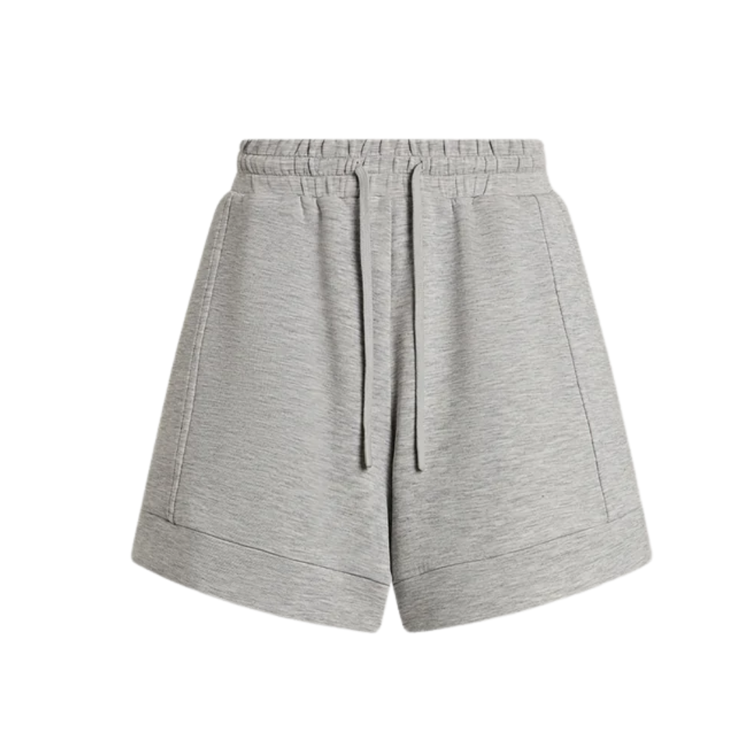 ATRIUM HIGH RISE SHORT 4.5" LIGHT GREY MARL