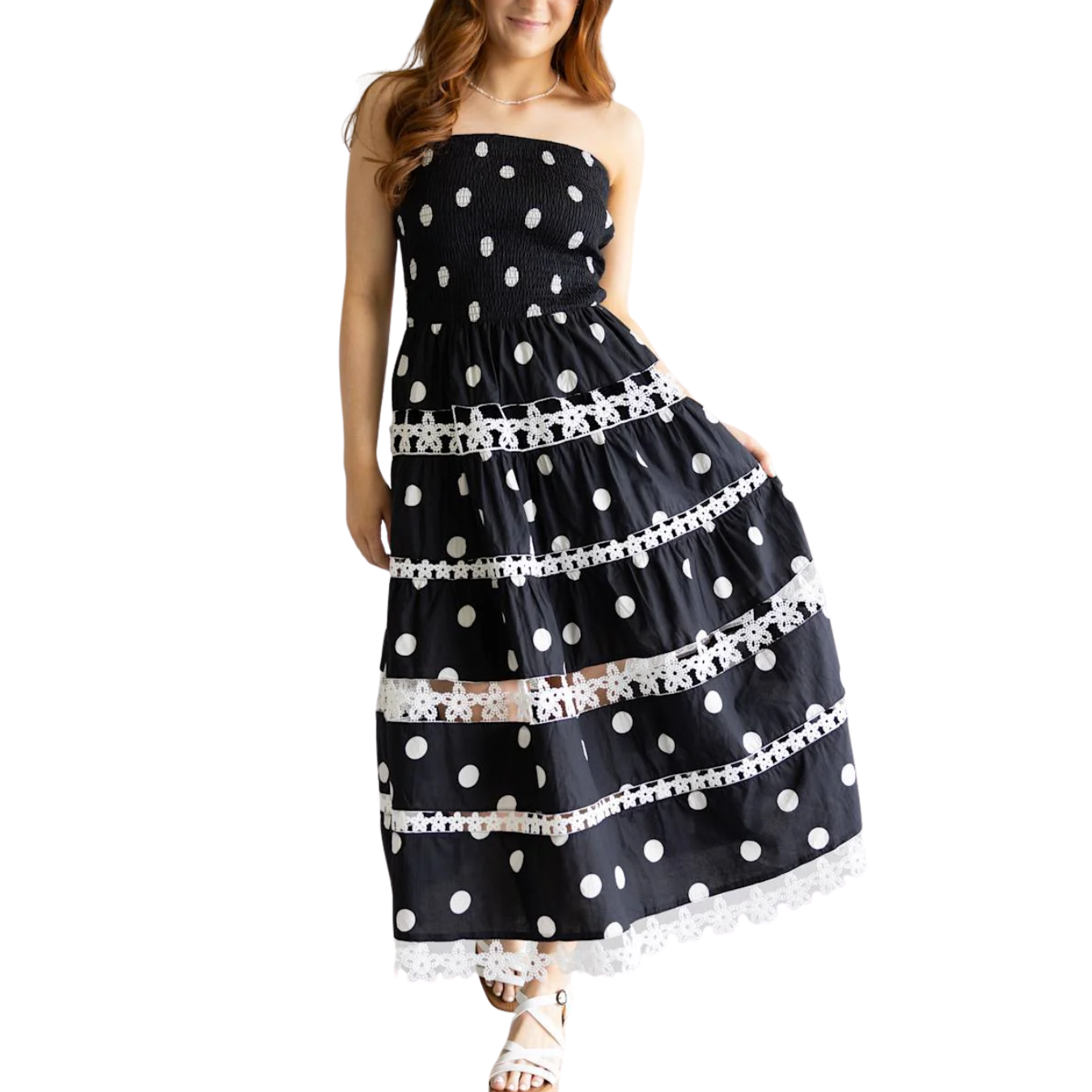 black lace tube dress Strut & Bolt Polka DOT Black/white M black and white gingham Sexy Navy Blue Bow Size:44 Long Jacket+38 Waist Adjust 34 to 40)(Height:6-6.4