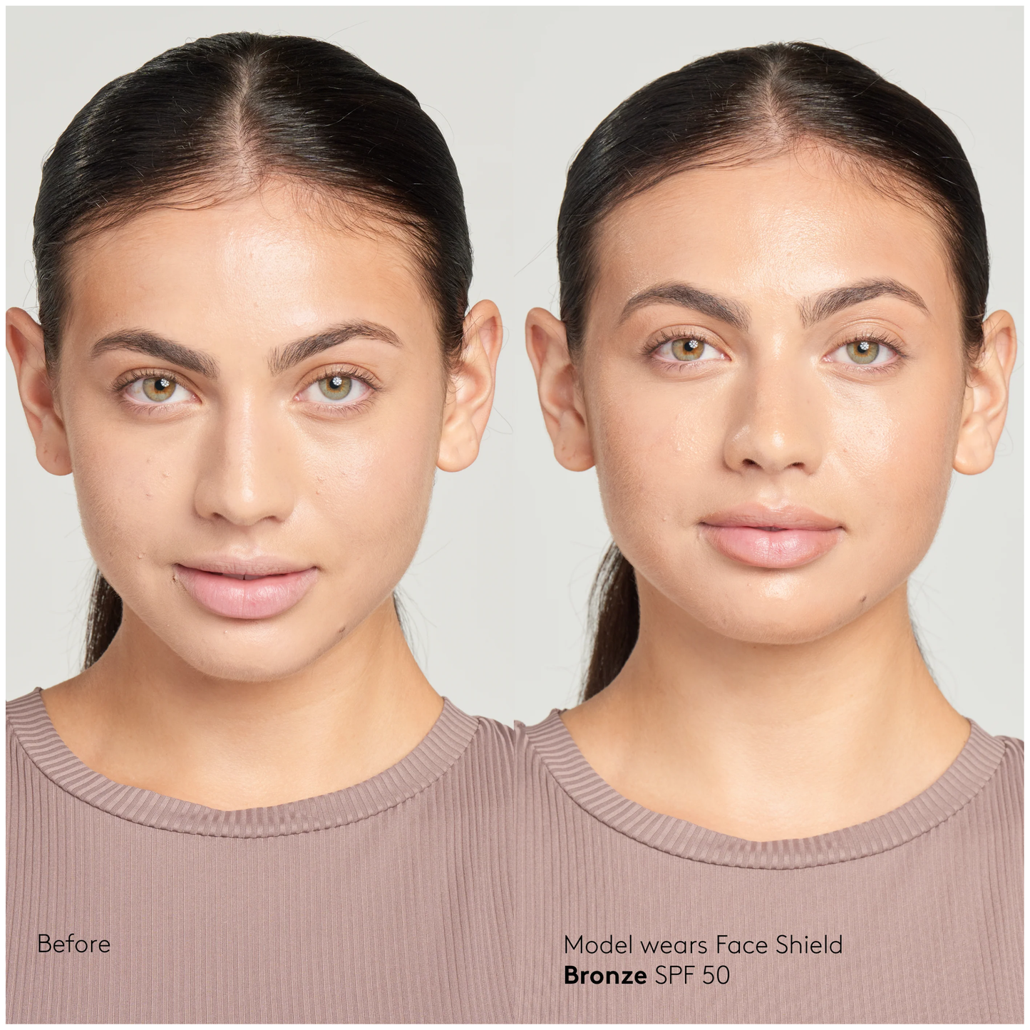 SUNFORGETTABLE FACE SHIELD BRONZE