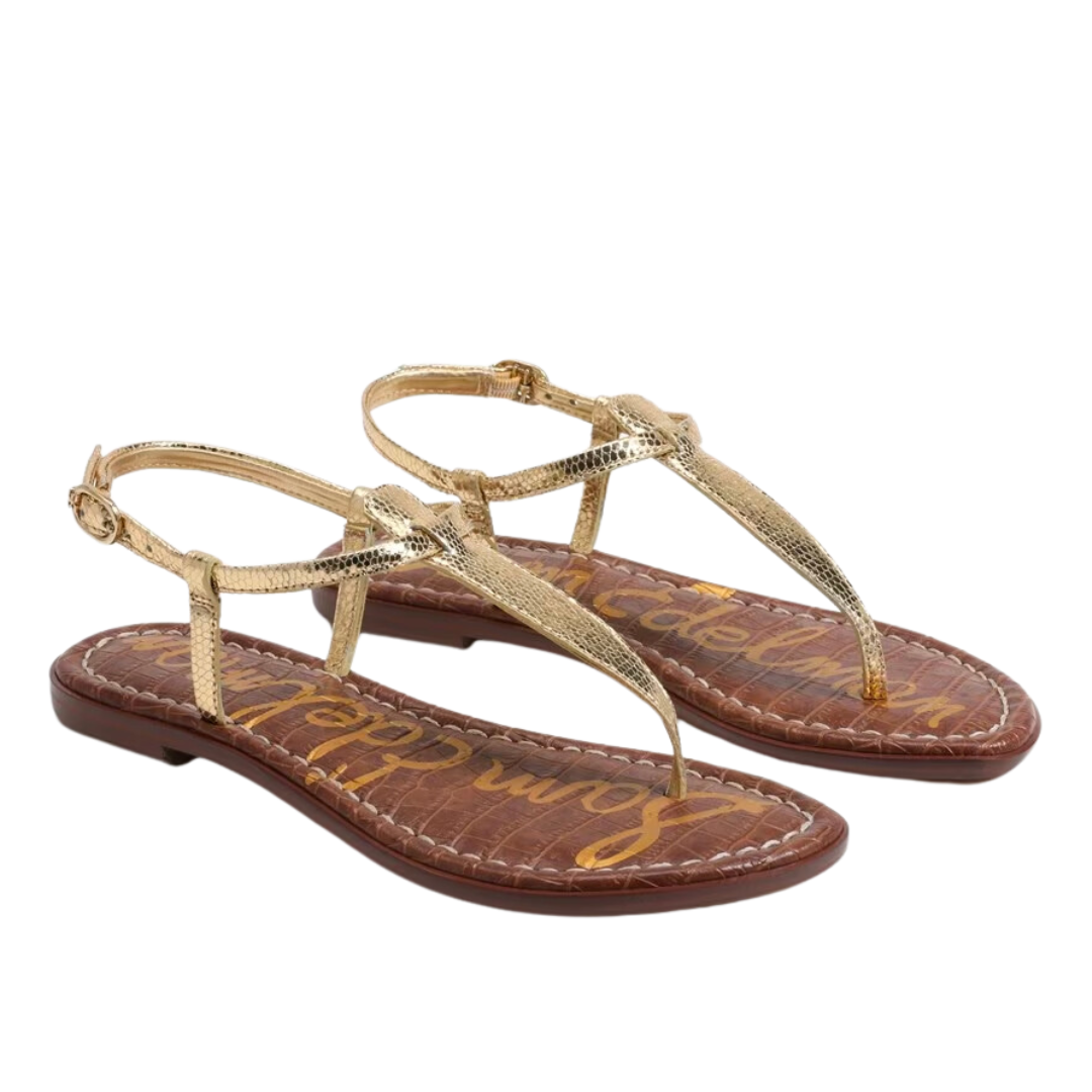 GIGI SANDAL AMBER GOLD