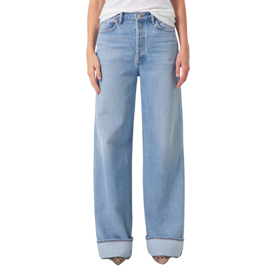 DAME WIDE CUFFED LONG JEAN SHOWDOWN