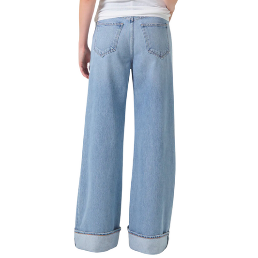 DAME WIDE CUFFED LONG JEAN SHOWDOWN