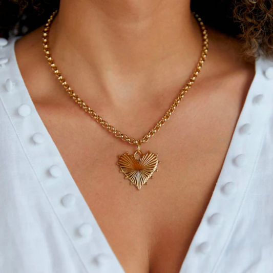 HEART OF GOLD NECKLACE