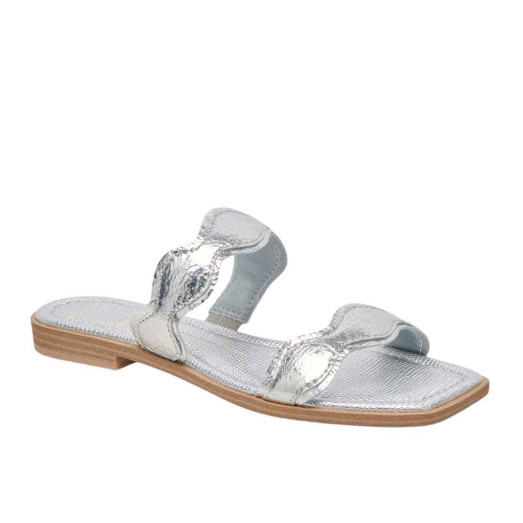 ILVA FLAT SANDAL SILVER
