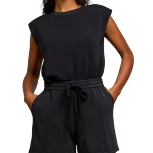 SOFT MUSCLE TOP BLACK