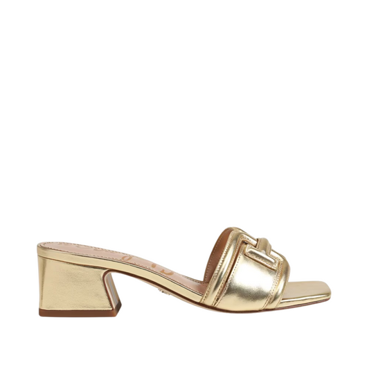 WAYLON HEEL SANDAL AMBER