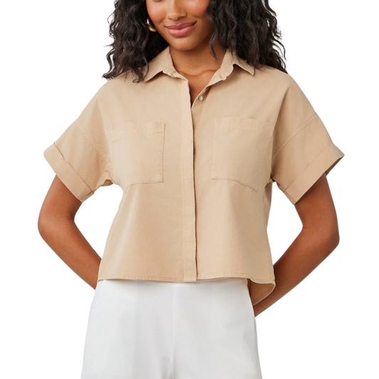 TWO POCKET SHIRT KONA KHAKI