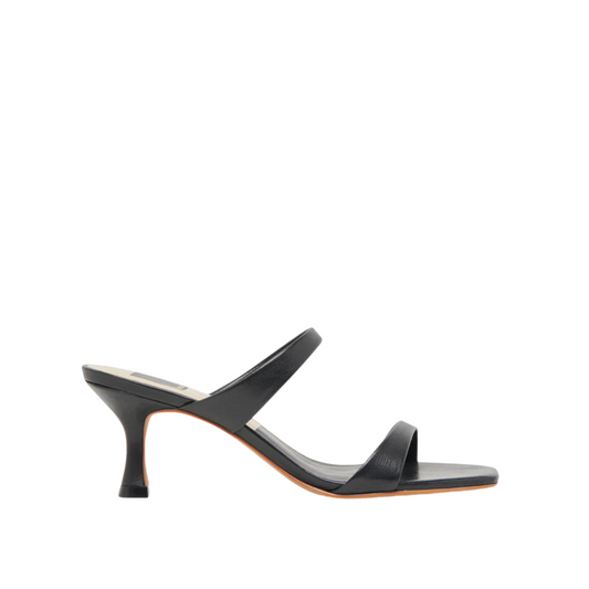 GENORA HEEL SANDAL BLACK