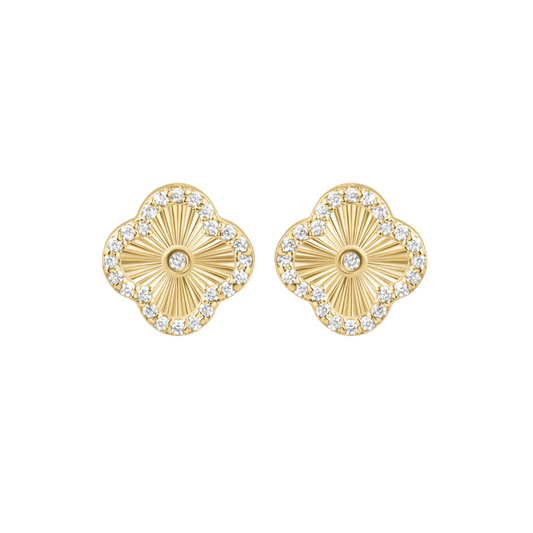 ICON STUD EARRING GOLD