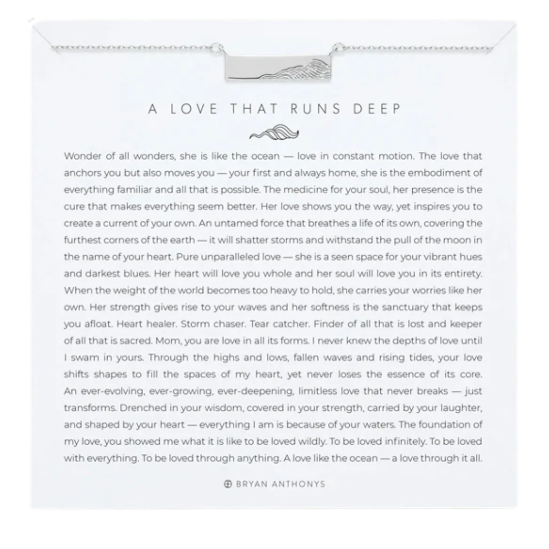 LOVE RUNS DEEP NECKLACE