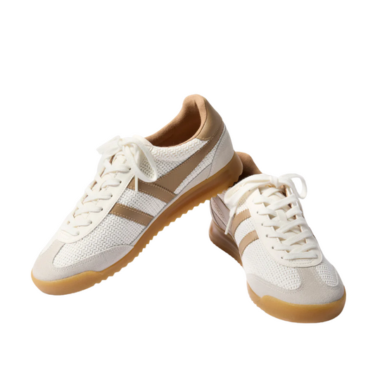TORNADO ZEPHYR SNEAKER OFF WHITE/CARAMEL